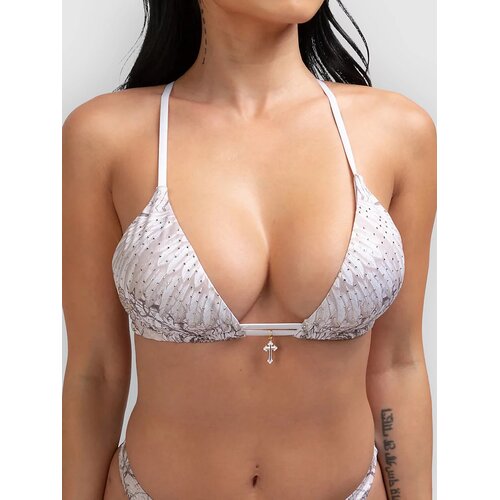 Affliction Elusive Phase Bikini Top antique white Cijene