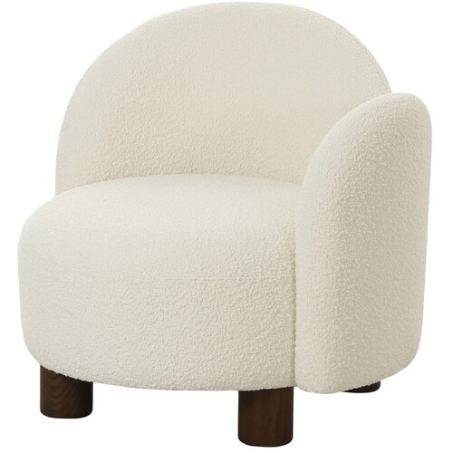 House Nordic Bel fotelj iz tkanine boucl&amp;eacute; Honolulu &amp;ndash; Slike