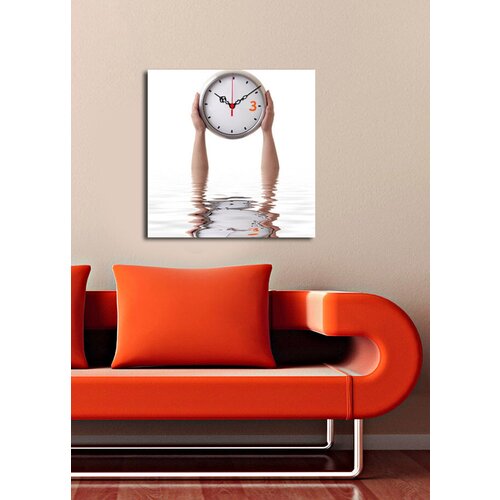 Wallity zidni sat 4545CS-41, 45x45 cm Cene