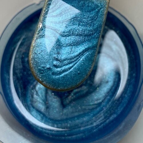 okean plavi metalik pigment Slike