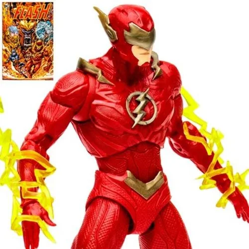 DC Comics The Flash Page Punchers 7-Inch Scale Action Figure with The Flash Comic Book, (20499703)