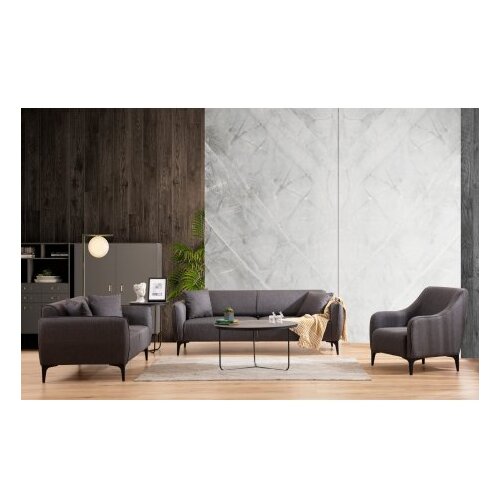 Atelier Del Sofa sofa trosed belissimo dark grey Slike