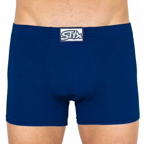 STYX Men's boxers long classic rubber blue (F968)