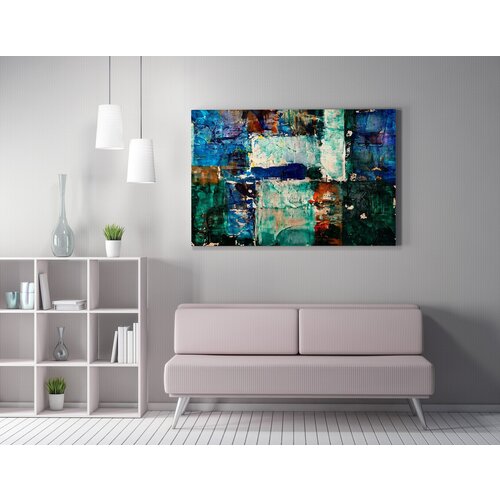 Wallity WY335 (50 x 70) multicolor decorative canvas painting Cene