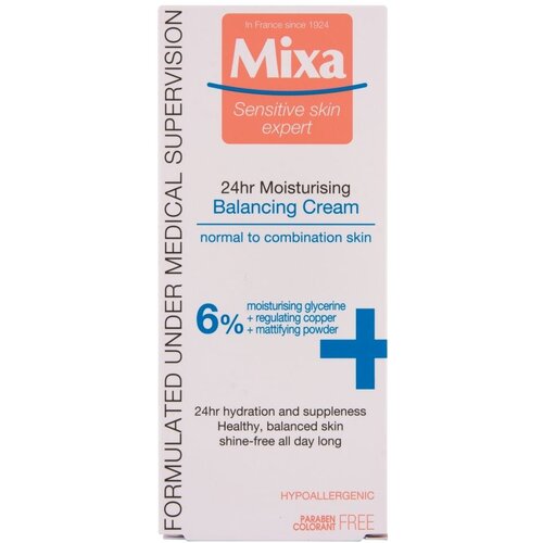 Mixa 24h lagana hidratantna krema za balans kože 50 ml Slike