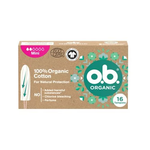 o.b. Organic Mini tampon 16 kom