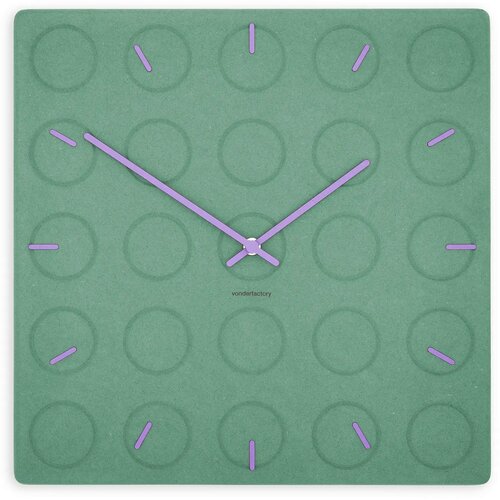 Von Der Factory Zidni sat Luxhora Circula Mint Green 11 boja kazaljki Cijene