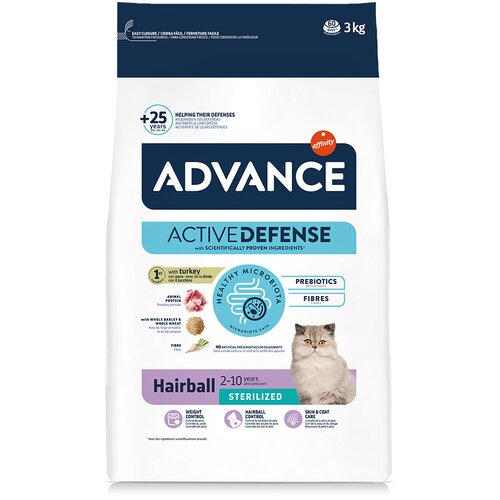 Advance Sterilized Hairball - Varčno pakiranje: 2 x 3 kg Cijene