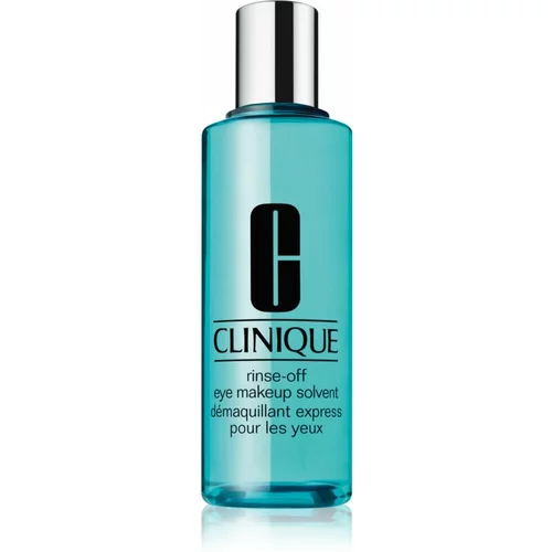 Clinique Rinse-Off Eye Make-up Solvent proizvod za skidanje šminke za oči za sve tipove kože 125 ml