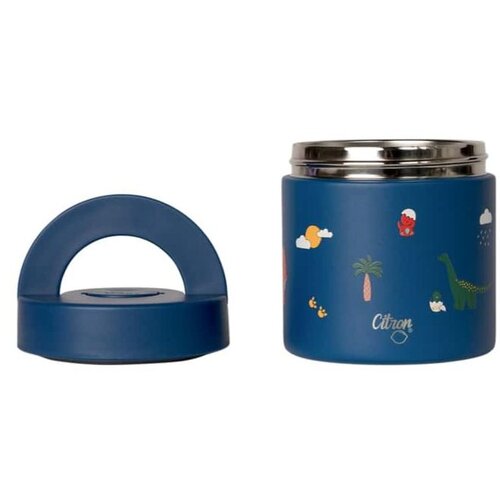 Citron Termo posuda za hranu 350 ml Blue Dino Slike