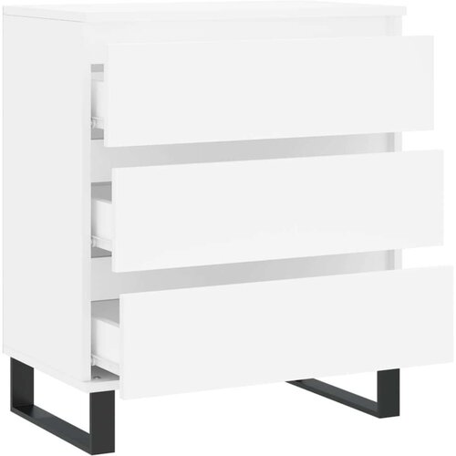 VidaXL Komoda bijela 60 x 35 x 70 cm od konstruiranog drva Slike