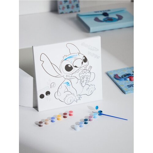 Sinsay Set za slikanje s platnom, kistom i bojama 10 pack Stitch Slike