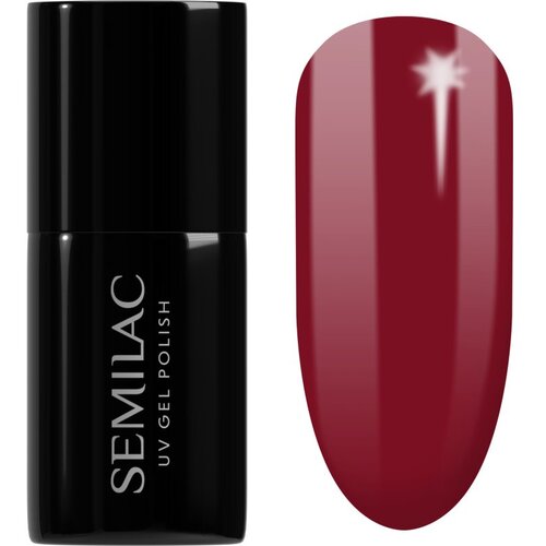 Semilac UV Hybrid Winter Collection gel lak za nokte s korištenjem UV/LED lampe nijansa 592 Jelly Cherry 7 ml Cijene