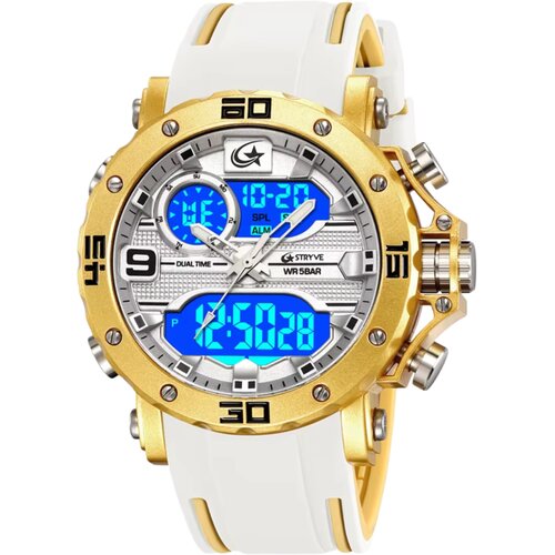 STRYVE Ura BW-42040 - Bela / Zlata Slike