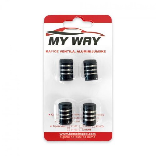 My Way Kapice ventila, 4 komada, Tamnoplave Slike