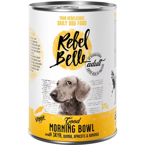 Rebel Belle Adult Good Morning Bowl - veggie 6 x 375 g