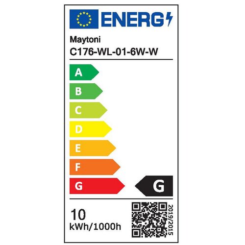 MAYTONI STENSKA SVETILKA 10 W 600 lm 3000 K 230 V Slike