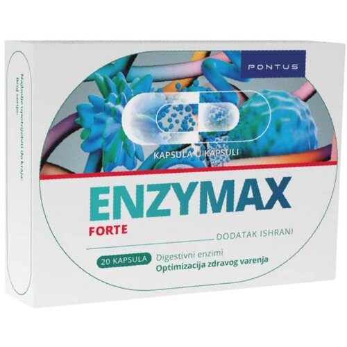  Enzymax Forte, 20 kapsula Cene
