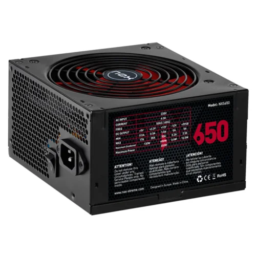 Nox Vir hrane NX650 650W ATX BLACK, (20598883)