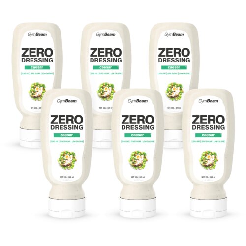 GymBeam zero sauce caesar 20 x 2,8 g6 x 320 ml Cene