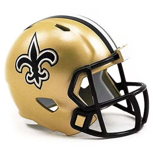 Riddell New Orleans Saints Pocket Size Single čelada