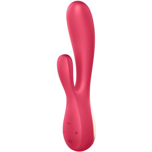 Satisfyer vibrator G-točke Mono Flex s aplikacijom, crveni Slike