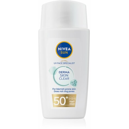 Nivea Sun Derma Skin Clear SPF 50+ 40ml Slike