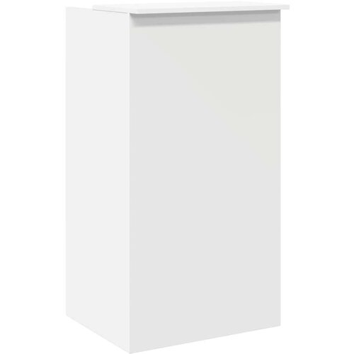 VidaXL Prijemni stol bijeli 55x50x103,5 cm izrađeno drvo Slike