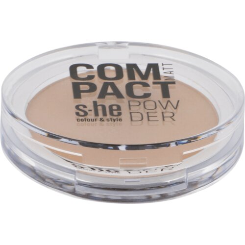 S-he colour&amp;amp;style kompaktni puder matt 175/405 1 kom Slike