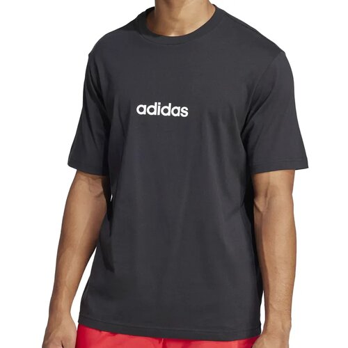 Adidas Muška majica M LIN SJ T, Crna Slike