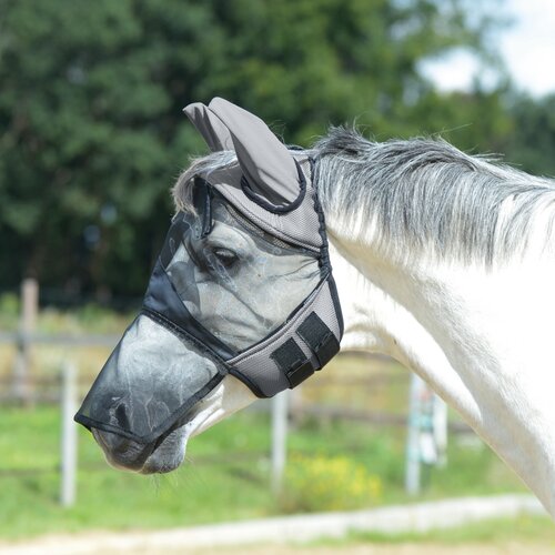 Busse Maska proti insektom FLY COVER PRO GAP II, siva/črna - Cob Slike
