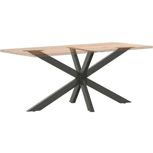  Noge blagovaonskog stola u obliku pauka antracit 150x78x(72-73) cm čelik - Antracit 150 x 78 x (72-73) cm 1 Slike