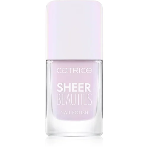 Catrice Sheer Beauties lak za nohte odtenek 100 Lavender Whispers 10.5 ml