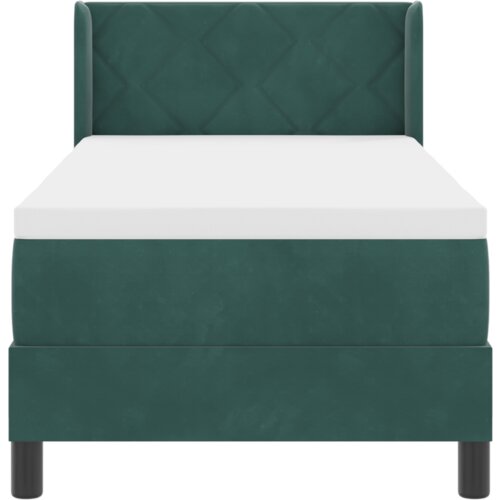 Box Spring Krevet s Madracem Tamnozelena 80x200 cm Bar&amp;scaron;un Slike