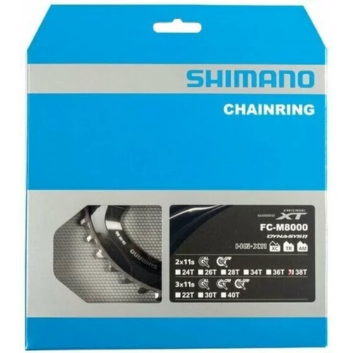 Shimano Y1RL98090 Verižnik 96 BCD-Asimetrična 38