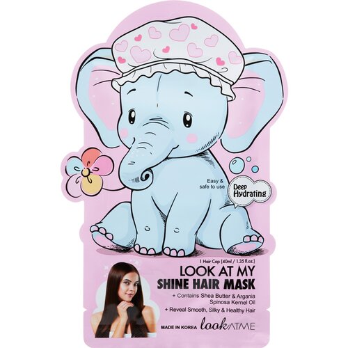 Lookat my shine hair mask 1 hair cap 40ml Cene