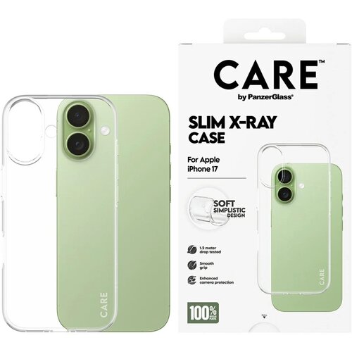 PanzerGlass MODNI MEHKI OSNOVNI OVITEK ZA RENTGENSKI RAKI ZA&amp;Scaron;ČITA ZA IPHONE 17, (5000339141) Slike