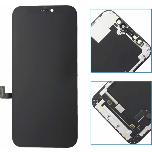 In-Cell steklo in lcd zaslon za apple iphone 12 mini, črno