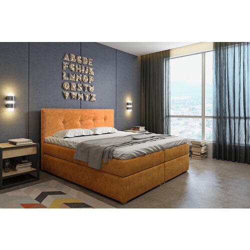 Pionier Boxspring postelja Sara - 180x200 cm Slike