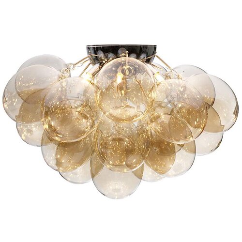  ByRydens 4202610-5503- Plafonsko svetlo GROSS 6xG9/8W/230V dimljeno/braon prečnik 70 cm Slike