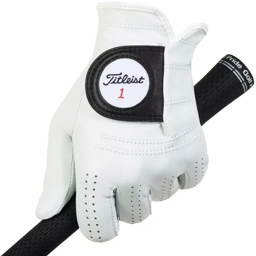 Titleist Players Mens Golf Glove 2020 Left Hand for Right Handed Golfers White M