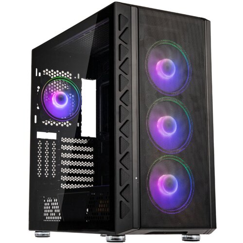 Kolink Citadel Mesh Argb Atx Case Black, (21408536) Slike