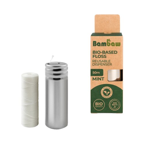 Bambaw veganski zubni konac - 50 m Slike