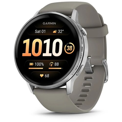 Garmin Venu 4 45mm - black/silver grey, (5000024567) Cene