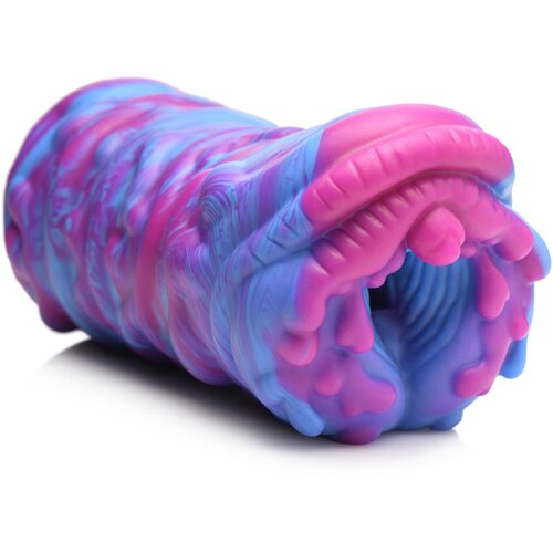 Creature Cocks Cyclone - silikonska vanzemaljska umjetna maca (ljubičasto-ružičasta) Cijene
