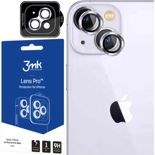 3mk ZAŠČITA ZA LEČE PRO VIOLETNO KALJENO STEKLO ZA APPLE IPHONE 14, (21978148)