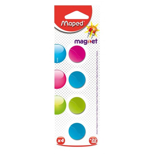 Maped Magneti, fi-22 mm, 4 kosi Slike