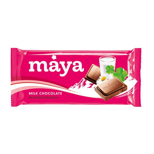 Maya mlečna čokolada 80g Slike