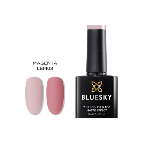  BLUESKY BOJA I TOP MAT 2U1 MAGENTA 10ML Cene