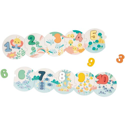 Janod My First Numbers puzzle od drva 2 y+ 20 kom Cijene